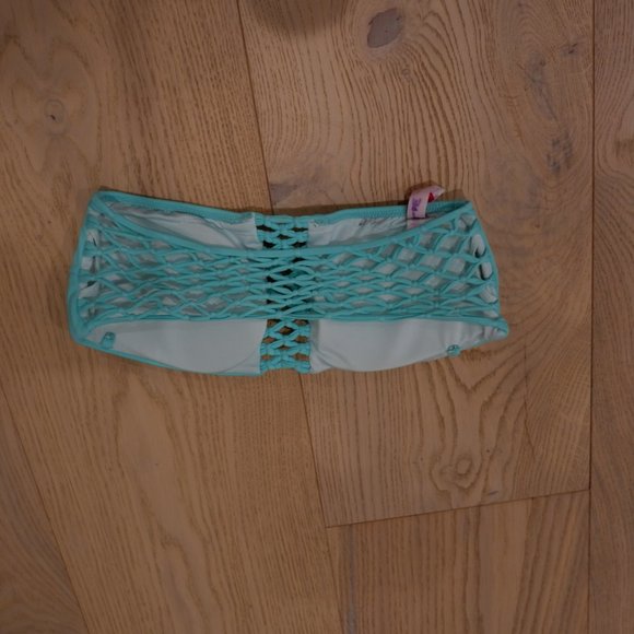Victoria's Secret Bandeau Bikini Top SeaFoam Green - Picture 2 of 3